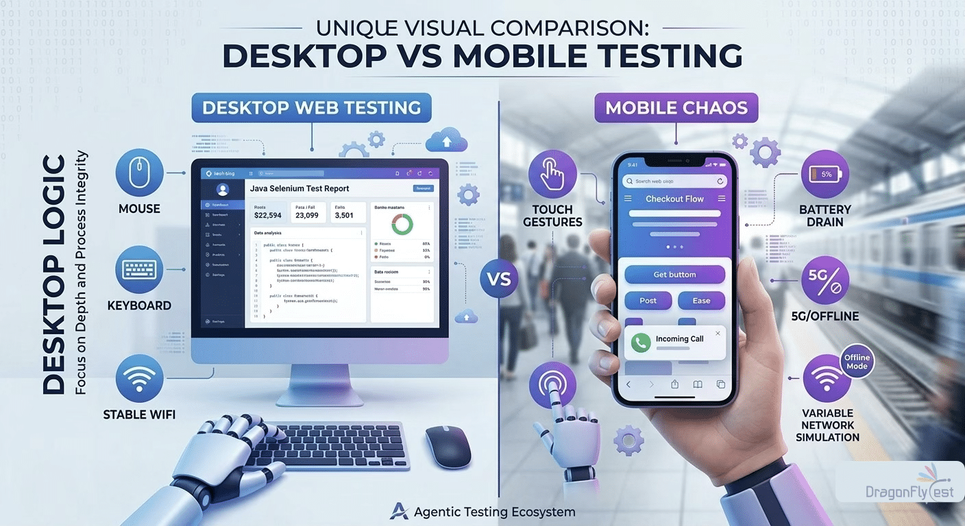 Desktop Web Testing vs Mobile App Testing — Two Platforms, Two ...