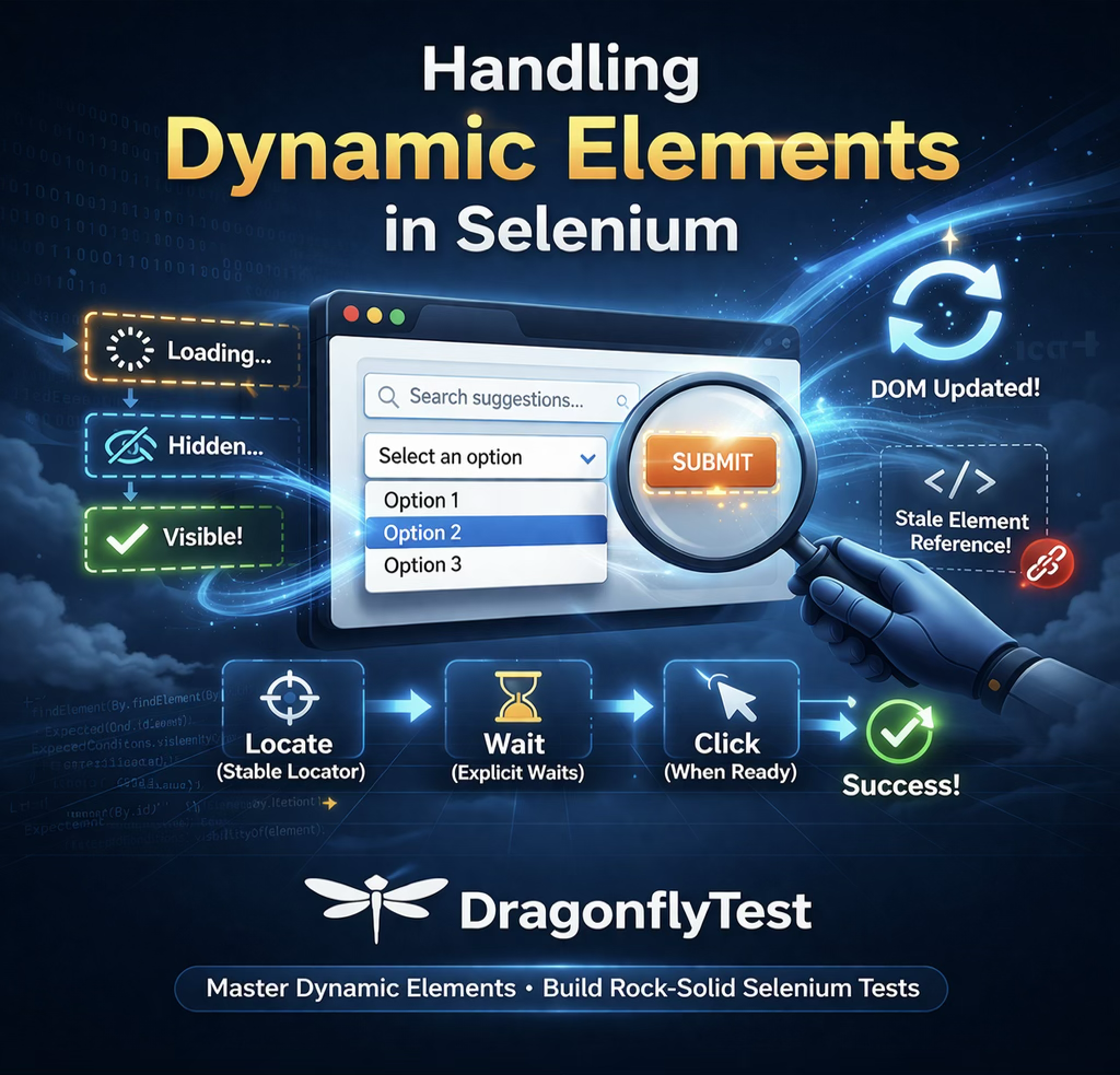Dynamic Elements in Selenium Dynamic Elements in Selenium