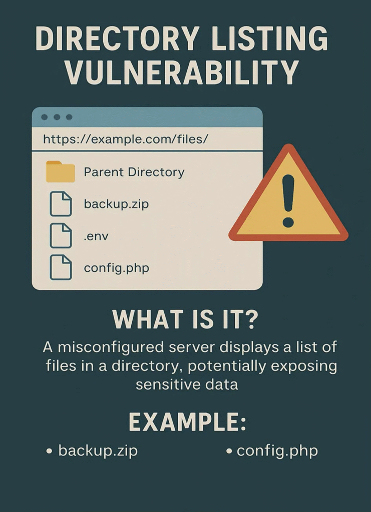 directory listing vulnerability